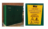 Two images, the left is of a green fibre cabinet found at the roadside, and the image on the right is a close up of the yellow notice on the door advising it belongs to OFNL.